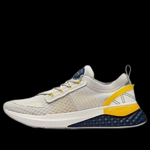 ANTA Run Collection 'Grey Yellow Navy'