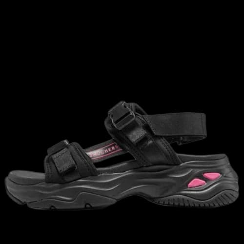 Skechers D'lites 4.0 Sandals 'Black Pink' (Women's)