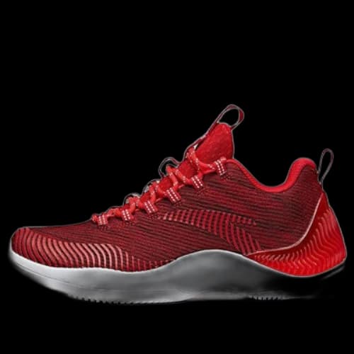 ANTA Low Top Basketball Shoes 'Red White'