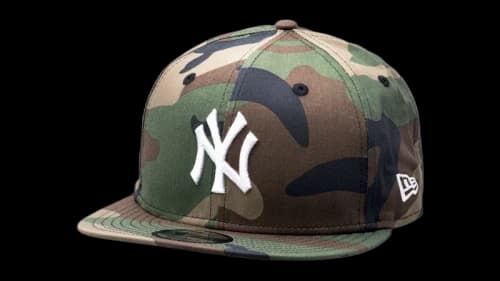 New Era 9Fifty MLB NY Yankees Basic Snapback Cap Green Camo