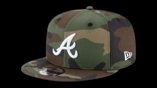 New Era 9Fifty MLB Atlanta Braves Wdc Snapback 950 Cap Camouflage