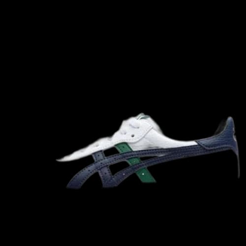 (GS) ASICS Japan S 'White Navy Green'