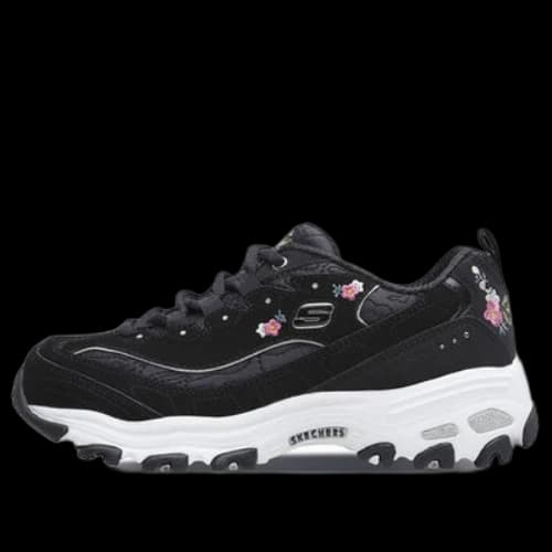 Skechers D'lites 1.0 Black (Women's)