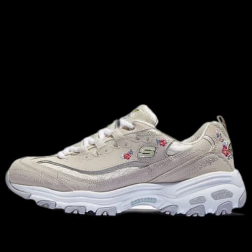 Skechers D'Lites 1.0 Low-Top Daddy Shoes Beige (Women's)