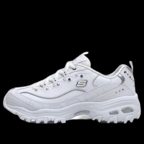 Skechers D lites Silver/White (Women's)