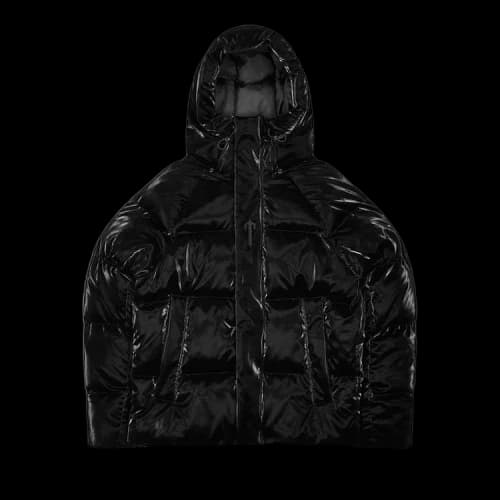 Trapstar Irongate Arch Puffer Jacket 'Gloss Black'
