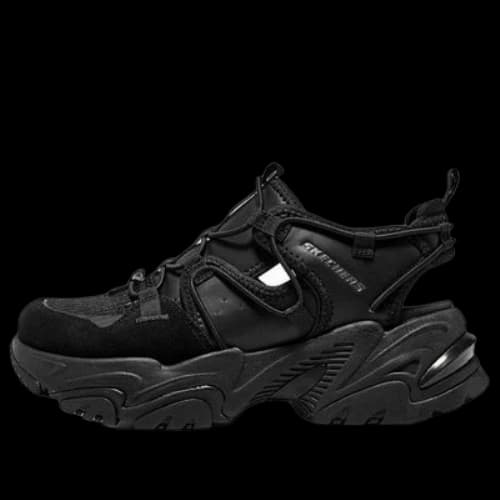 Skechers D'lites Sandals 'Black' (Women's)