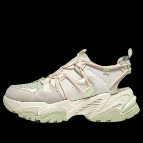 Skechers D'lites Sandal 'White Grey Green' (Women's)