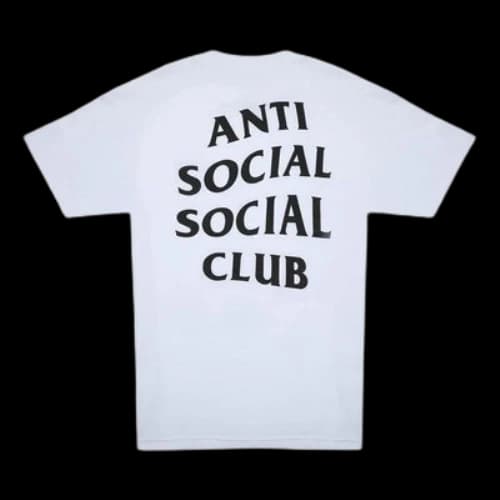 ANTI SOCIAL SOCIAL CLUB Logo 2 T-shirt 'White'