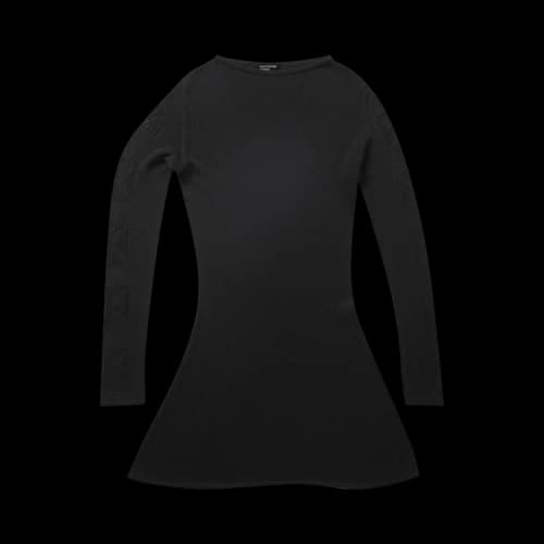 Enfants Riches Déprimés Cross Pattern Knit Skirt 'Black'
