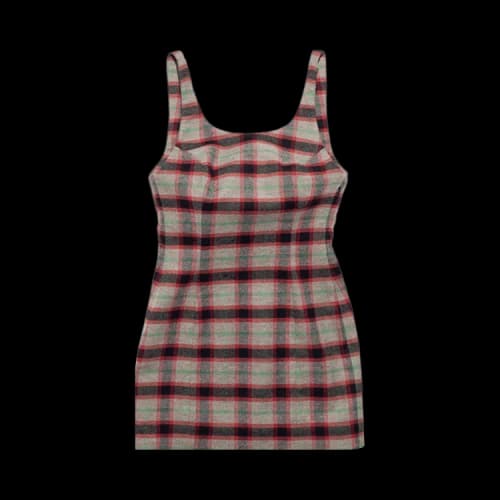Enfants Riches Déprimés Shift Dress 'Multicolor/Plaid'