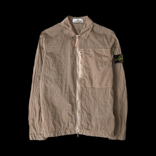 Stone Island Nylon Overshirt 'Antique Rose'