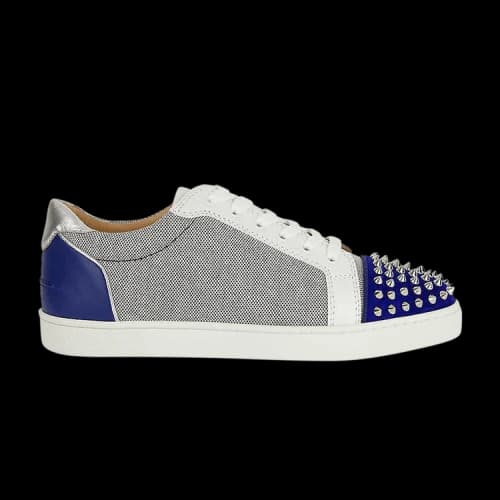 Christian Louboutin Seavaste Spikes Orlato Flat 'Version Blue'