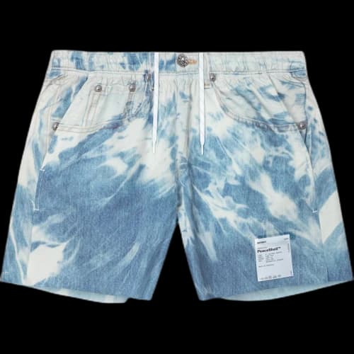 Satisfy Denim Shorts Men's Bleached Blue Moderate