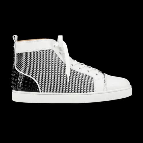 Christian Louboutin Lou Spikes 3 'Black White'