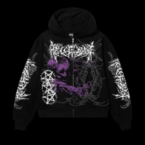 Revenge Abandoned Zip 'Black/Purple'