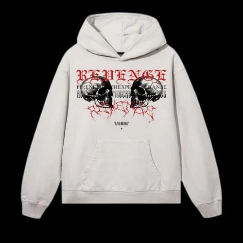 Revenge Staple Hoodie 'Cement'