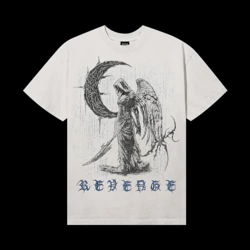Revenge Scythe Tee 'Cement/Blue'