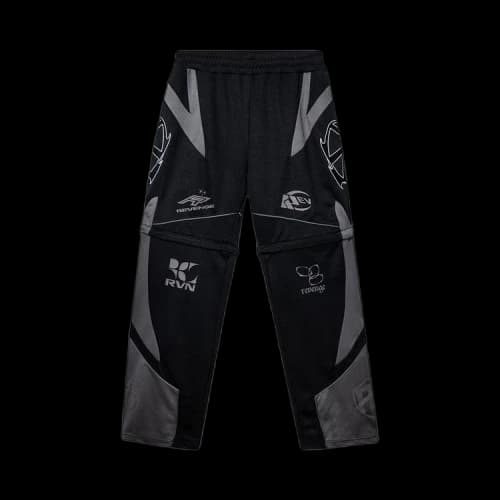 Revenge Racer Patch Convertible Pant 'Black'