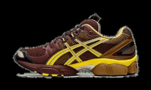 ASICS UB3-S Gel Nimbus 9 Rum Raisin Green Sheen