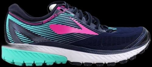 Brooks Ghost 10 Navy/Pink-Teal Green (Women's)