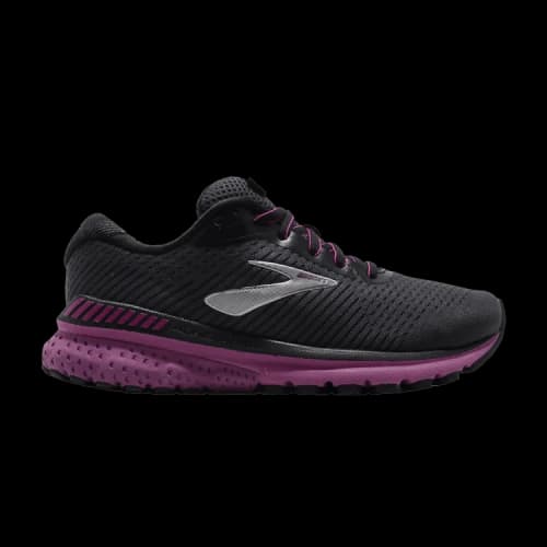 Brooks Adrenaline GTS 20 Wide 'Black Purple' (Women's)