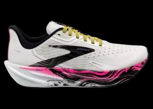 Brooks Hyperion Max White Pink Glo (Women's)