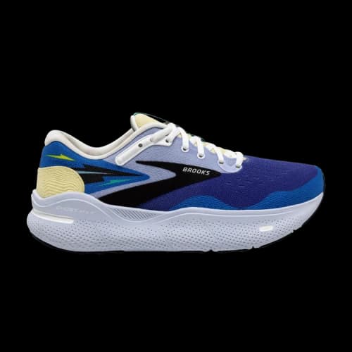 Brooks Ghost Max Wide 'Blue Yellow' (Women's)