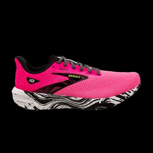 Brooks Launch 10 Wide 'Pink Glow Black' (Women's)