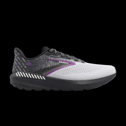 Brooks Launch GTS 10 Wide 'Black White Violet' (Women's)