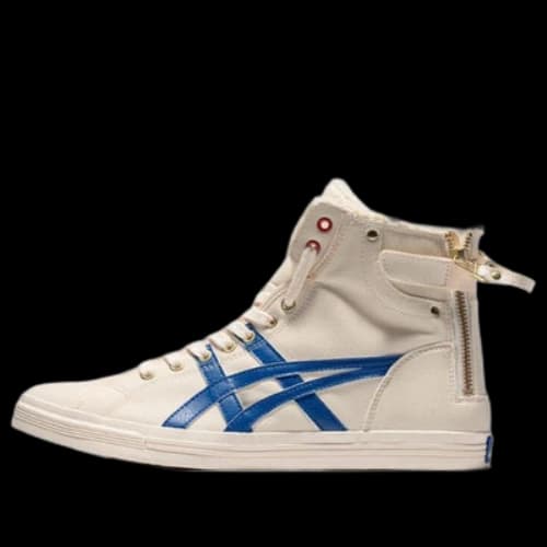 ASICS Double Clutch White/Blue Casual Board Shoe
