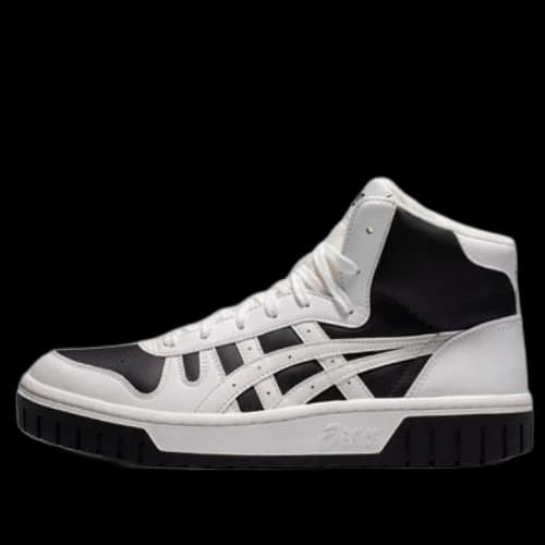 ASICS Unisex Court Mz-Hi High-Heeled Sneakers White/Black