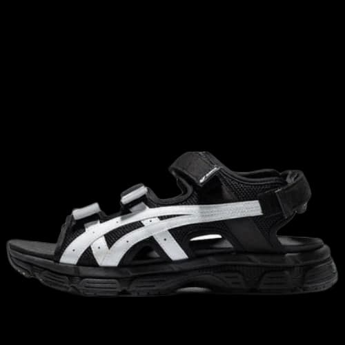 ASICS Kahana SD 2 Fashion Retro Sports Unisex Sandals 'Black White'