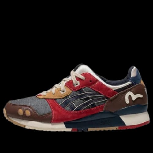 ASICS Gel-Lyte 3 x EVISU 'Red Grey Brown'