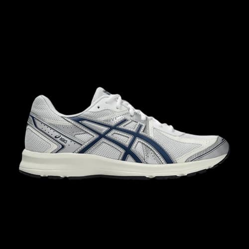 ASICS JOG 100S Breathable Running Shoes Unisex White Gray Blue
