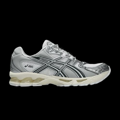ASICS GEL Nimbus 10.1 Low top Casual Running Shoes Unisex White Silver