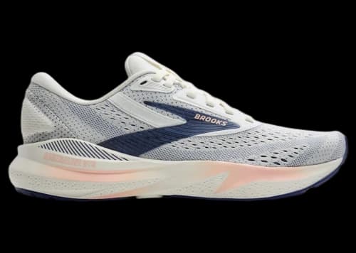 Brooks Adrenaline GTS 24 Grey Blue Ribbon Peach (Women's)