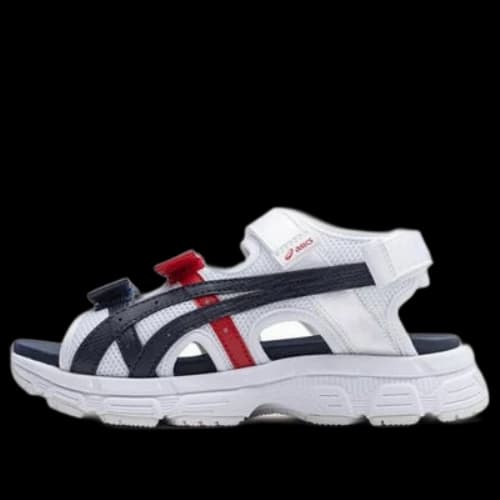 (GS) ASICS KAHANA SD 2 Sport Sandals 'White Black Red'