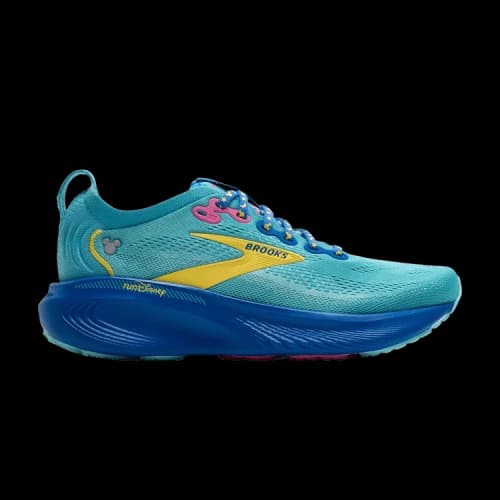 runDisney DL x Brooks Adrenaline GTS 25 'Blue Yellow' (Women's)