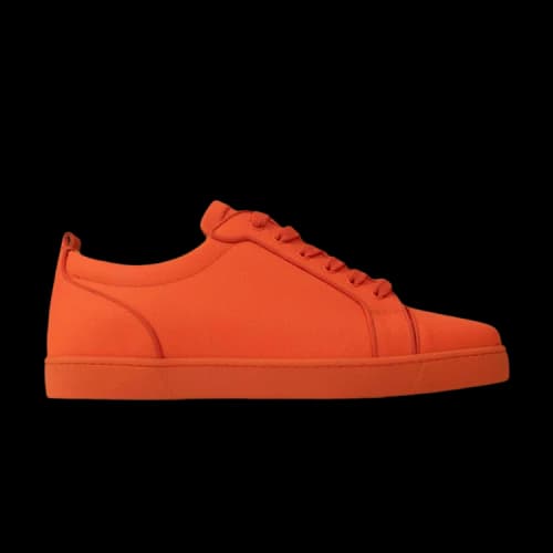 Christian Louboutin Louis Junior Orlato Flat Calf 'Fizz'