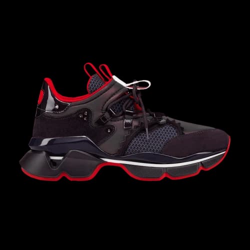 Christian Louboutin Red Runner Flat 'Blueberry'
