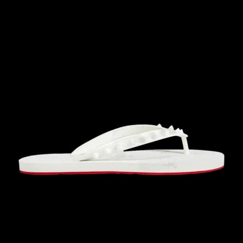 Christian Louboutin Loubi Flip 'White' (Women's)