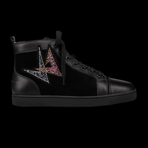 Christian Louboutin Louis Oui Flat 'Black Jewels'