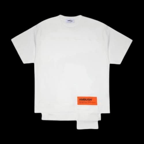 Ambush Waist Pocket T-Shirt 'White'