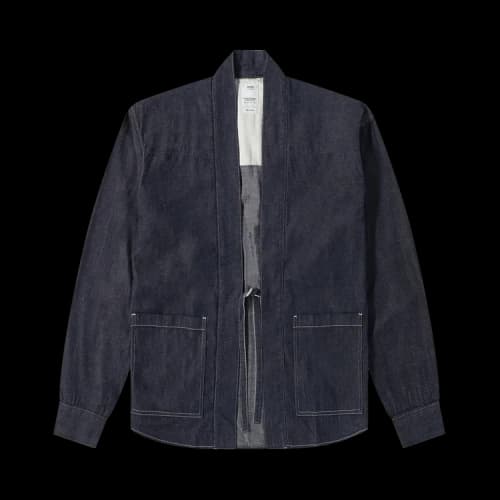 Visvim Short-Sleeve Lhamo Shirt One Wash 'Blue'
