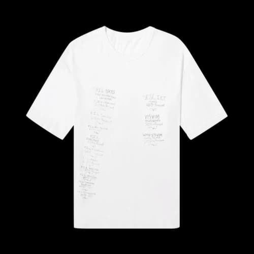 Visvim Jumbo Tee Short-Sleeve 'White'