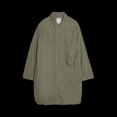 Visvim Four Winds Coat (C/SI) 'Olive'