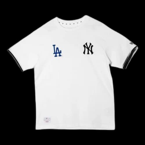 New Era MLB World Series Logo Printing Short Sleeve Unisex White