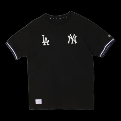 New Era MLB World Series Logo Printing Short Sleeve Unisex Black