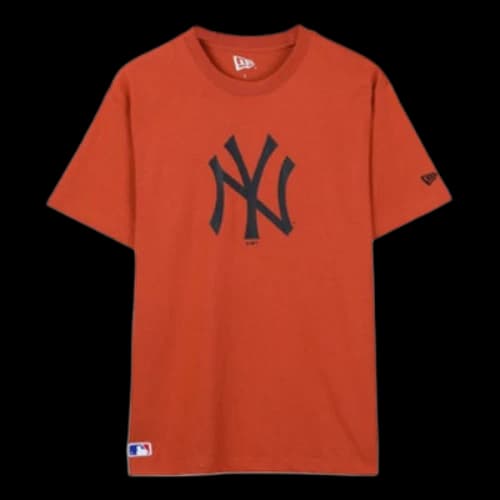 New Era MLB Large LOGO Round Neck Short Sleeve Unisex Red